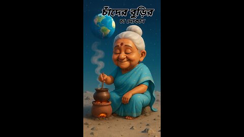 চাঁদের বুড়ির চা দোকান | 3D বাংলা কার্টুন | Moon Tea Comedy