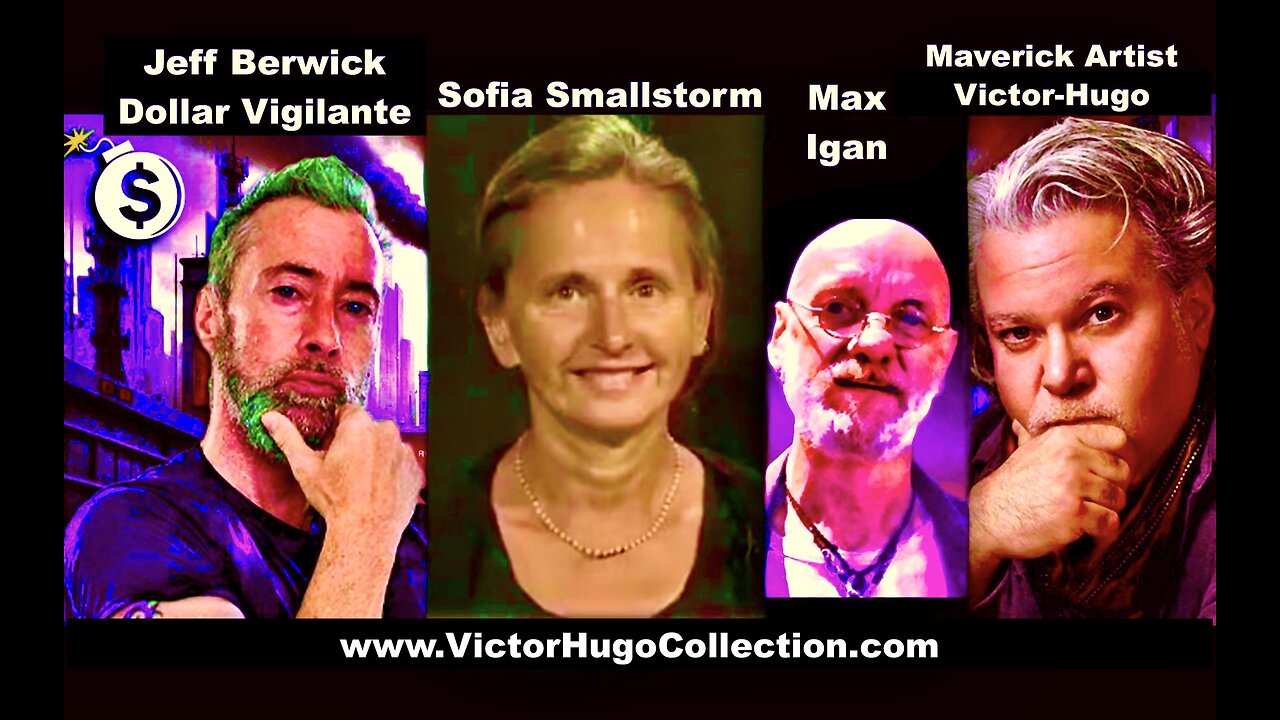 Max Igan Jeff Berwick Dollar Vigilante Sofia Smallstorm Meet For First Time On Victor Hugo Podcast