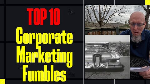 Top 10 Corporate Marketing Fumbles: Epic Wins Turned Hilarious Flops