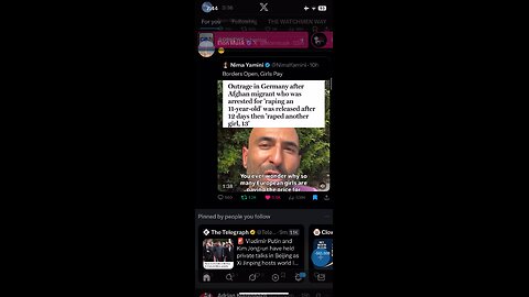 Elon Musk X post : migration in Europe