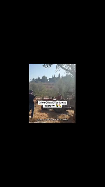 Fresh, high-quality Olive Oil works same way Ibuprofen does to reduce Inflammation