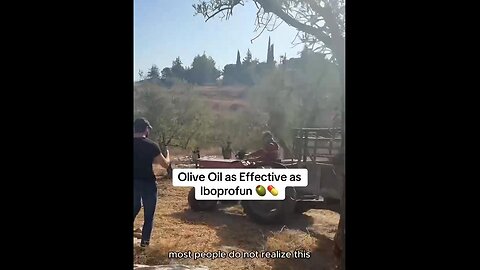 Fresh, high-quality Olive Oil works same way Ibuprofen does to reduce Inflammation