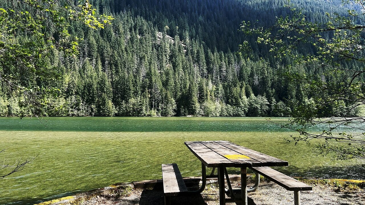 (4K UHD) SILENT PERSPECTIVES @ North Cascades National Park | Diablo Lake Colonial Creek Campgrounds
