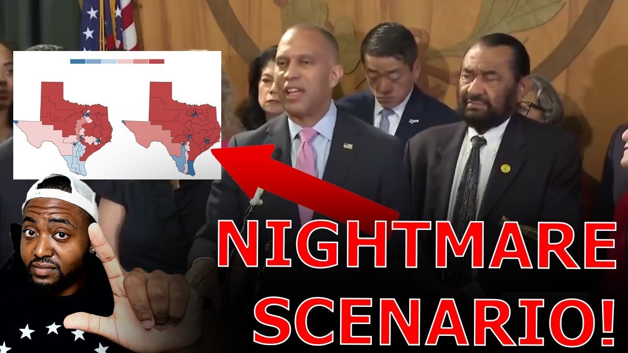 Democrats CRY RACISM As They PANIC Over Republicans UNVEILING NEW MAP To 'RIG' Midterm Elections!