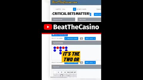 The Strong Side Baccarat Bet How to win Big at Baccarat