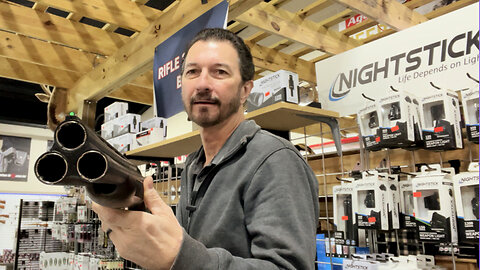 A three-barrel shotgun? Really? How much?