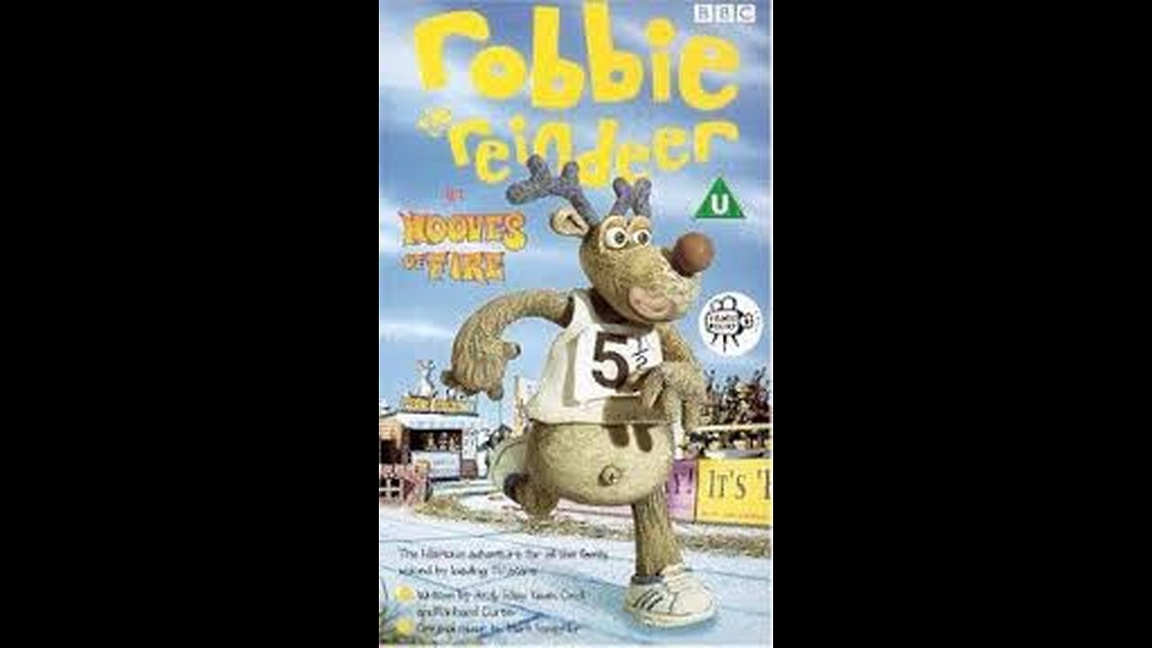 Robbie The Reindeer In Hooves Of Fire 🦌🧣 Christmas Animation ❄️⛄.