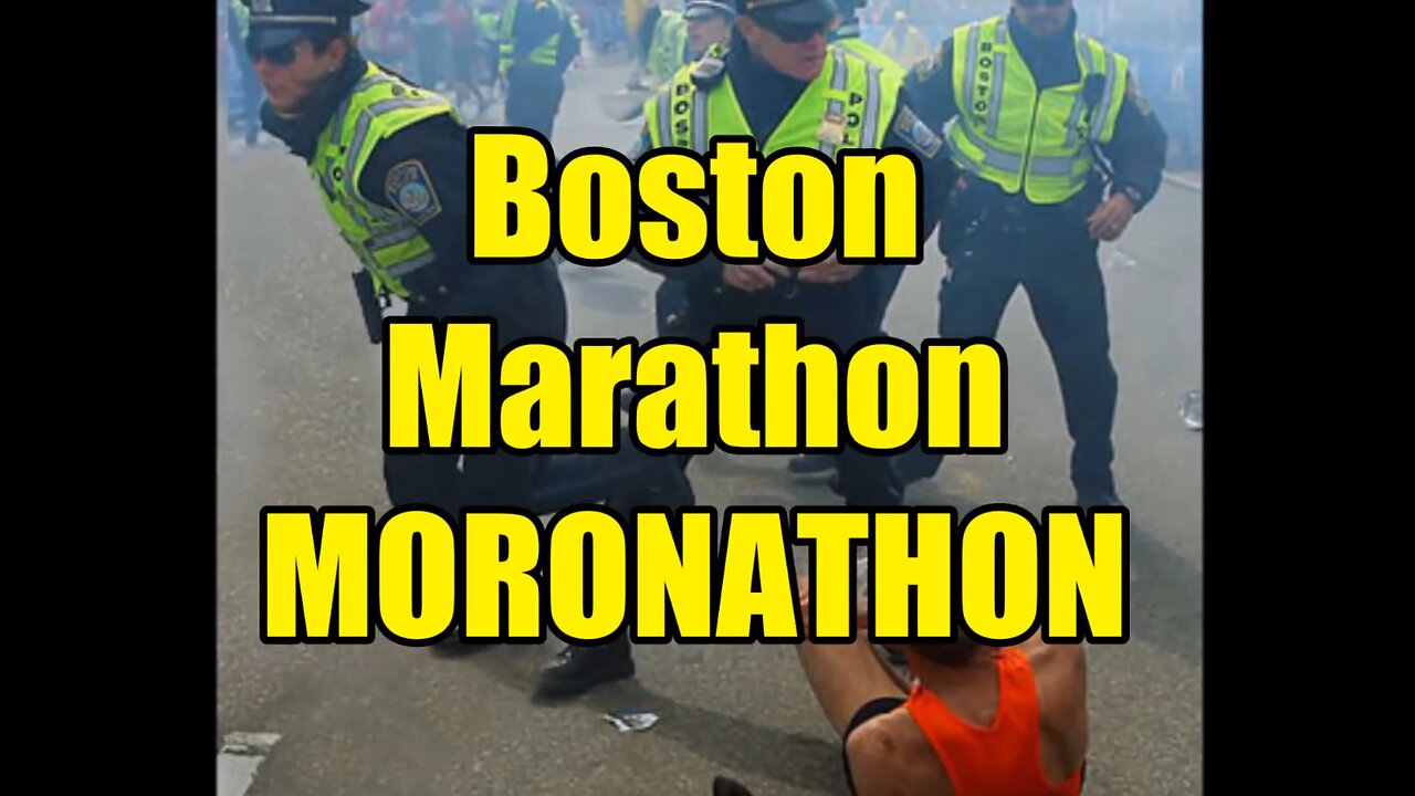 Boston Marathon MORONATHON