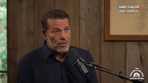 Tucker Carlson Sits Down with Tony Robbins to Talk Life Change and Purpose