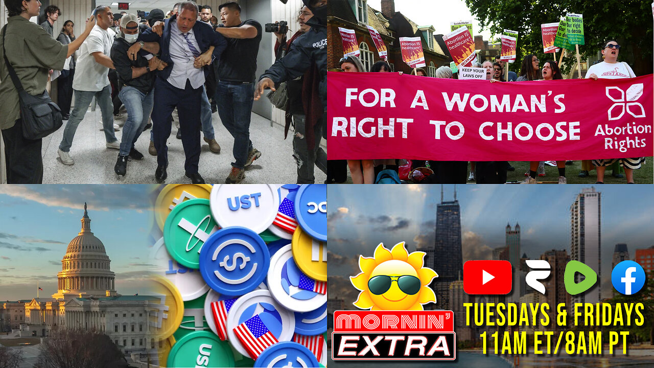 NYC Comptroller Arrested | UK Votes On Abortion | Senate Passes StableCoin Bill | Mornin' EXTRA