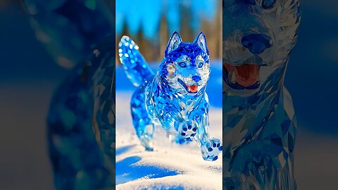 Dogs + Gems Part 2 (Husky, Labrador, Golden Retriever, Border Collie)