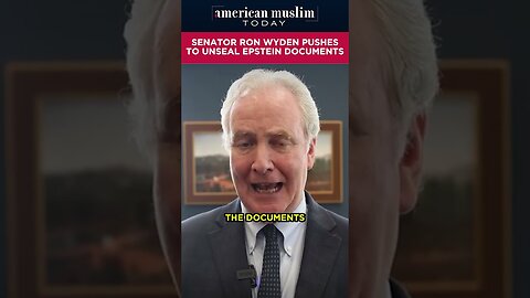 Senator Ron Wyden pushes to unseal Epstein documents.
