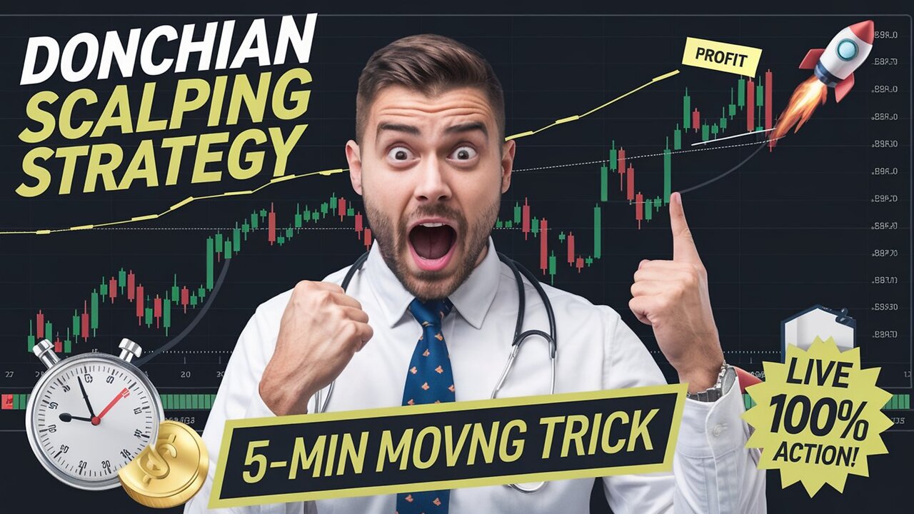 Donchian Channel Scalping Strategy | 1 Minute Donchian Scalping Strategy | Breakout Trading Strategy