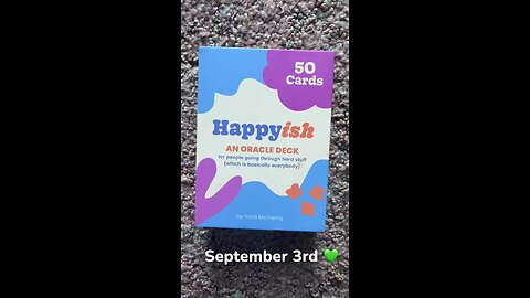 9/3/25 card: love yourself