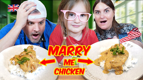Brits Discover Marry Me Chicken for the first time!