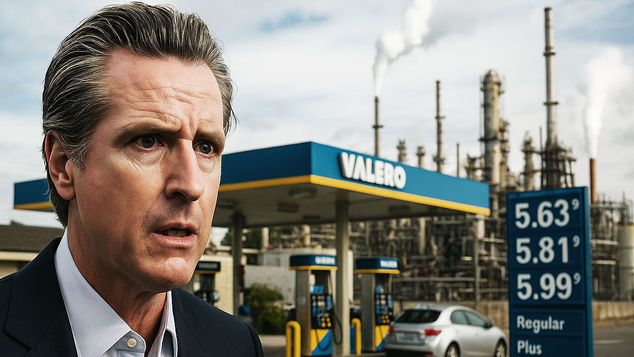 Newsom's Energy Policy BACKFIRES: Major Refinery Closes, Gas Prices EXPLODE