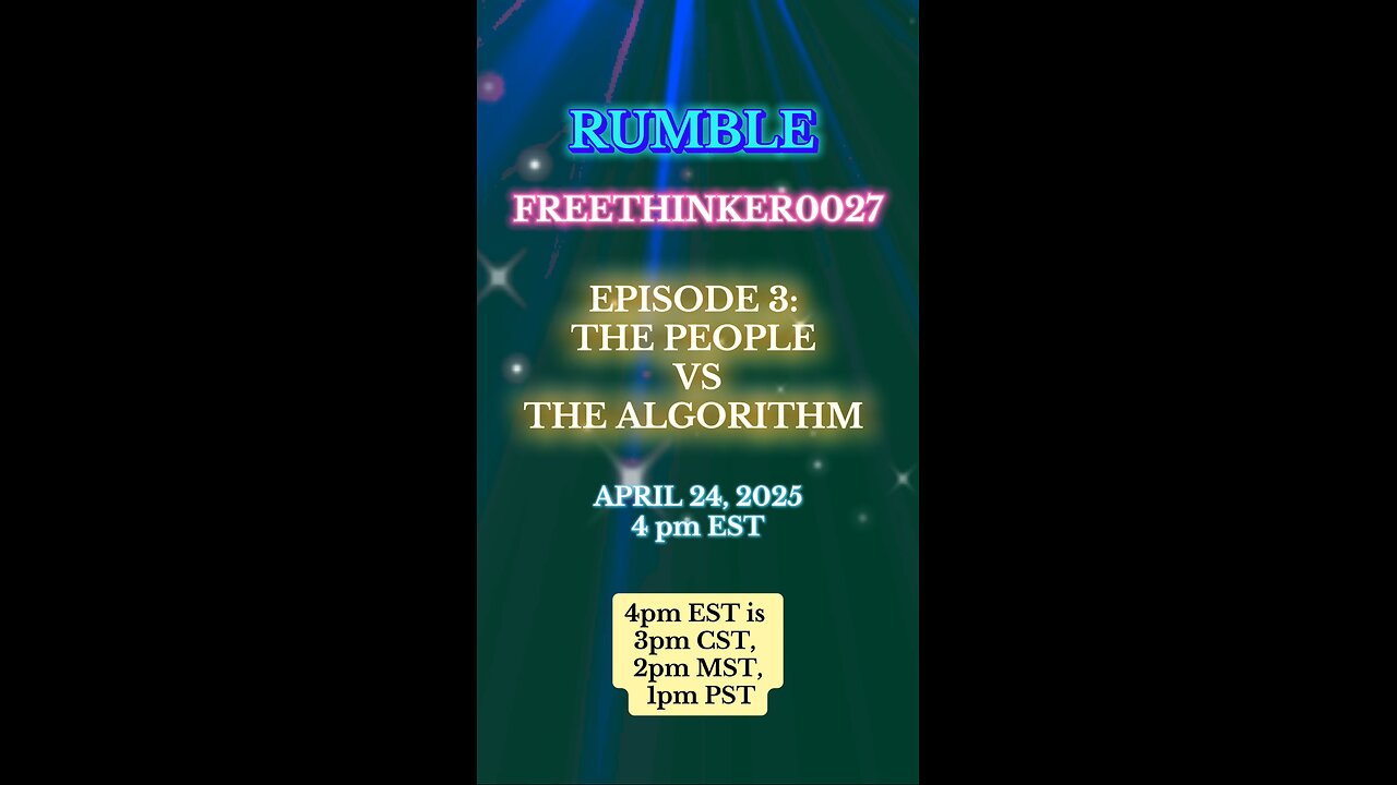 Episode 3 ~ The Tictox Phenomenon/The People vs The Algorithm