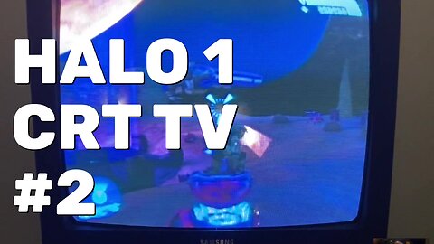 Halo 1 Original Xbox Gameplay Part 2 - CRT Gaming