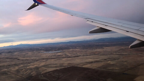 January 22, 2020 - A Morning Flight Into Denver