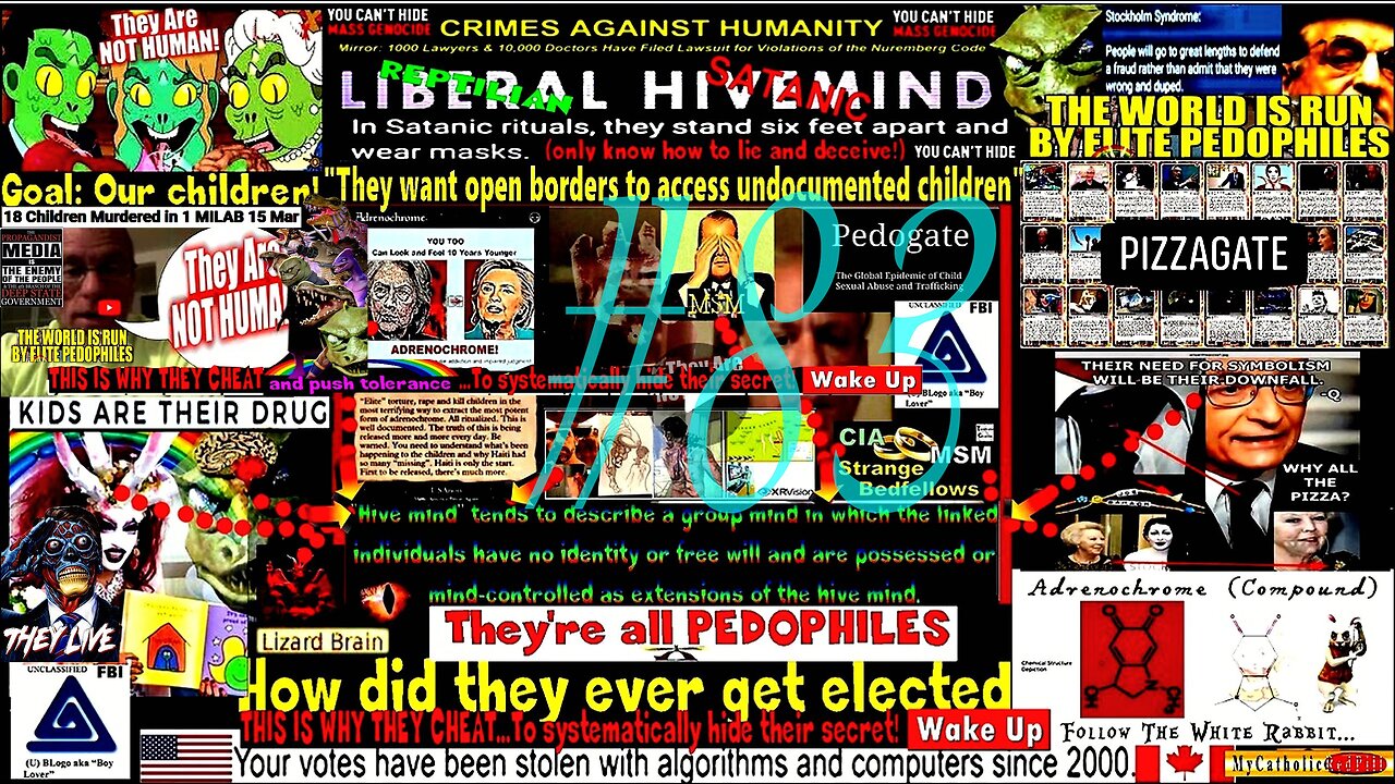 #83 – Tory Smith - 18 Children Murdered in 1 MILAB 15March2016 (compilation version)