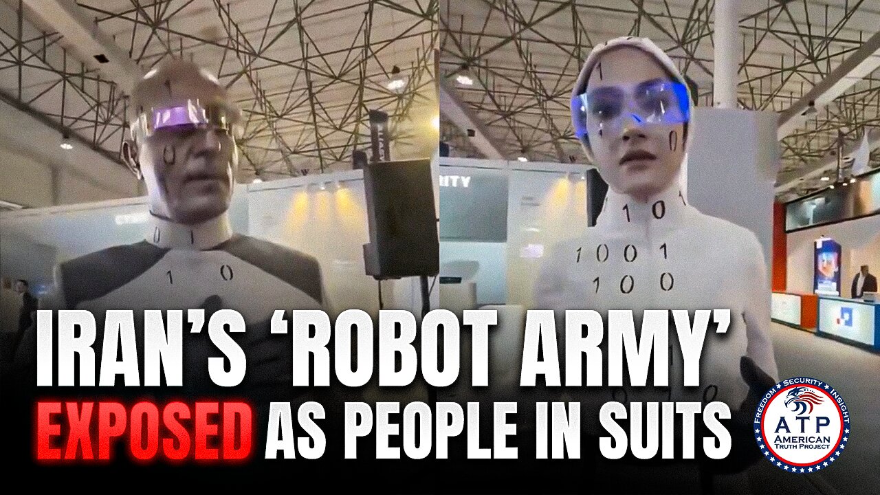 NOT SO ROBOTIC: HYSTERICAL IRANIAN MILITARY VIDEO TURNS OUT TO FEATURE PEOPLE IN ROBOT SUITS