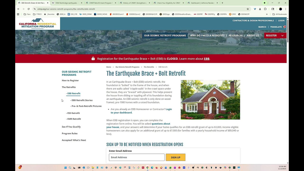 California Earthquake Brace & Bolt Program: My Experience - Part 1