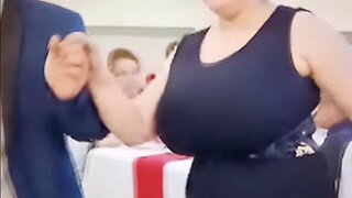 Out of this world knockers jiggle (you can feel the earth shake)