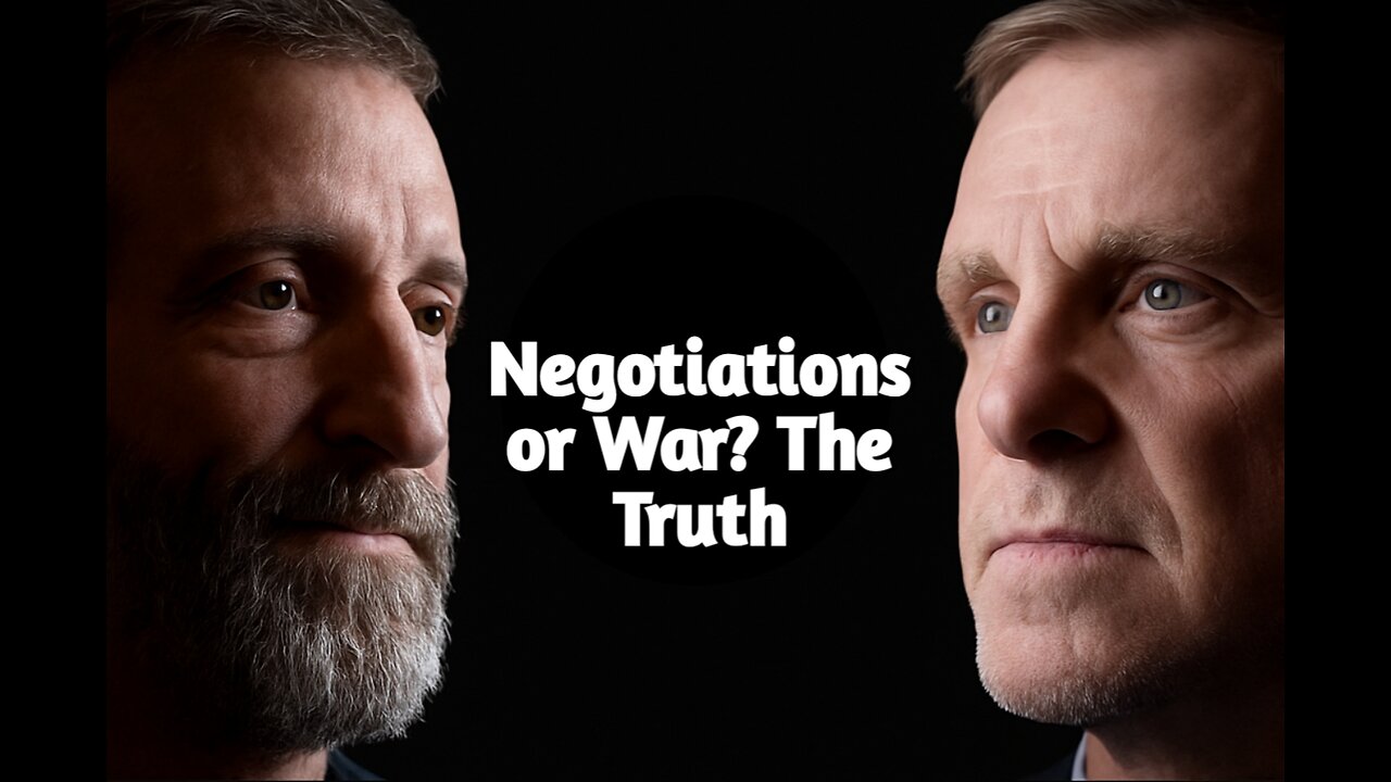 Negotiations or War? The Truth