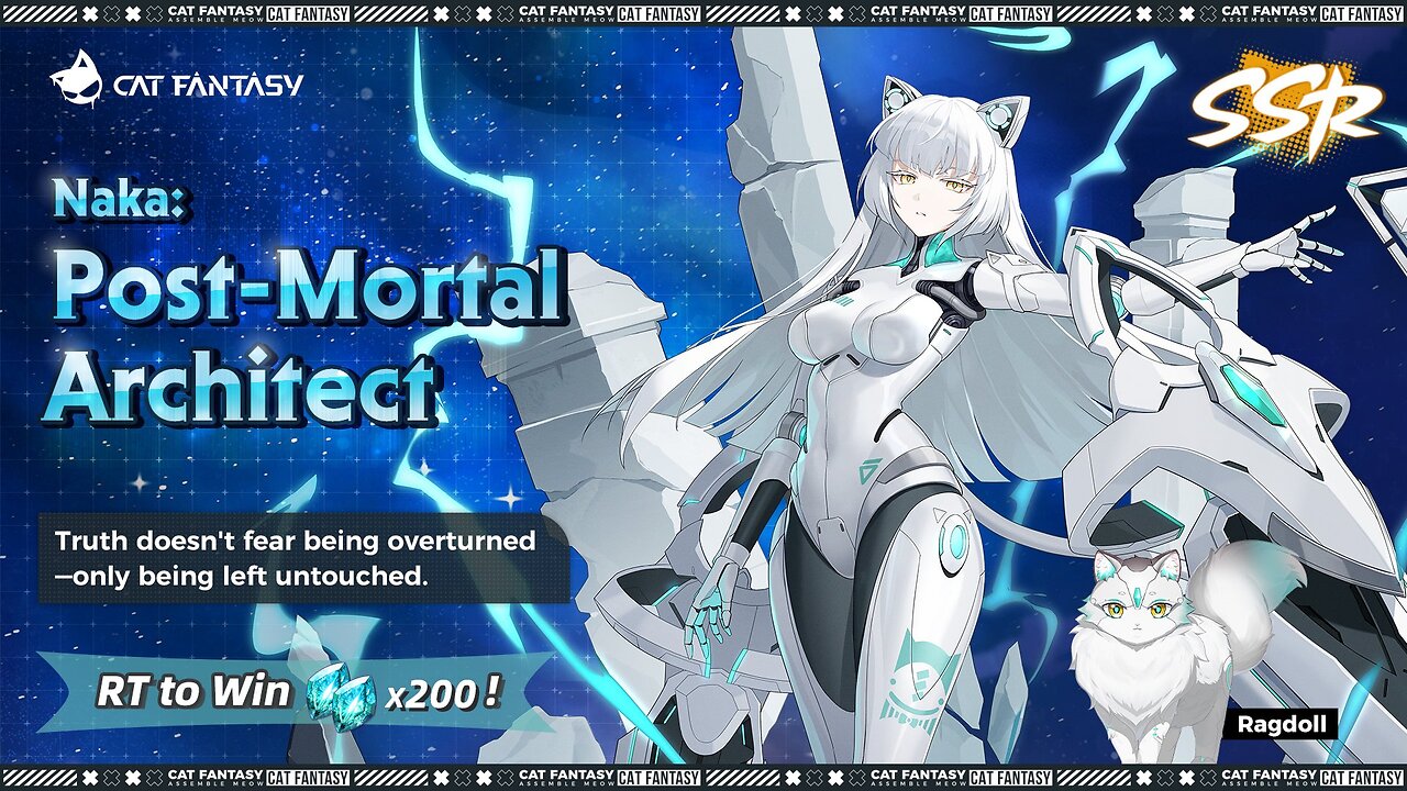 Cat Fantasy BannerGameplay Naka Pos-Mortal Architect