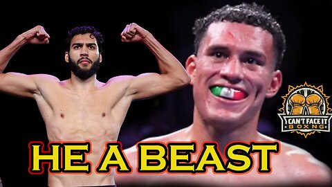 HAMZAH SHEERAZ CALLS DAVID BENAVIDEZ A BEAST