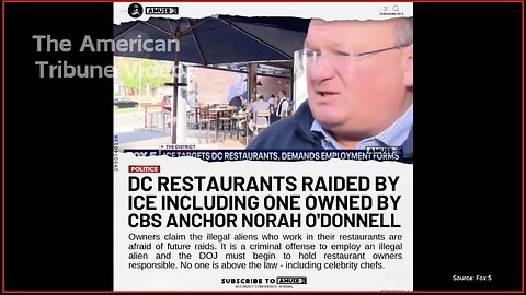 Popular Restaurant Owned by Husband of Detested CBS News Host Raided by ICE