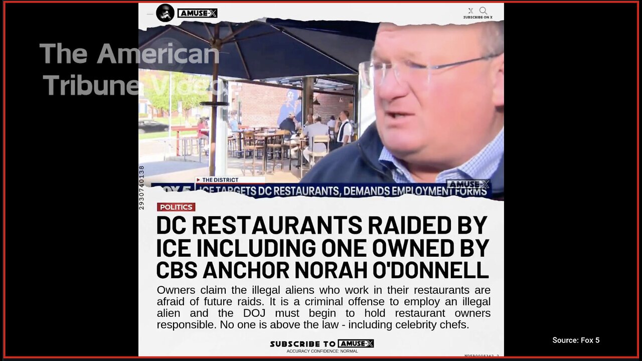 Popular Restaurant Owned by Husband of Detested CBS News Host Raided by ICE