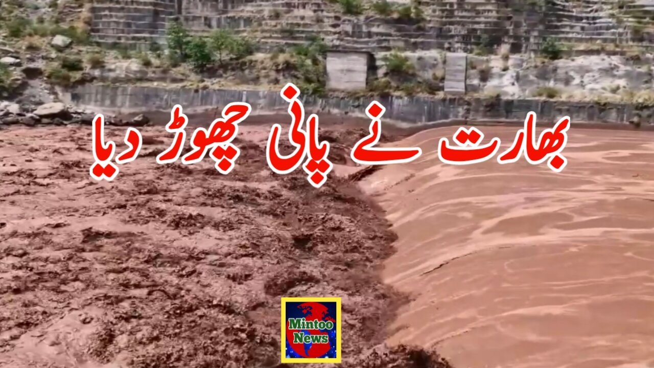 Pakistan-India tensions. India releases water in Chenab river without prior information