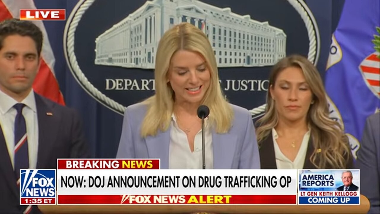 'INCREDIBLE OPERATION': Pam Bondi announces largest fentanyl bust in US history