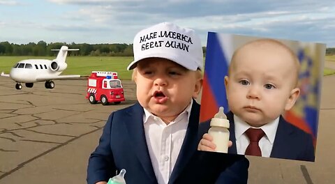 ‘WHAT THE HELL’: Baby Trump Rips Baby Putin for Latest Attacks on Ukraine