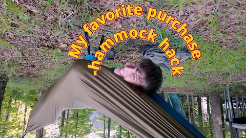 Diaper Change your Angel ANYWHERE Hammock Hack! Best purchase EVER