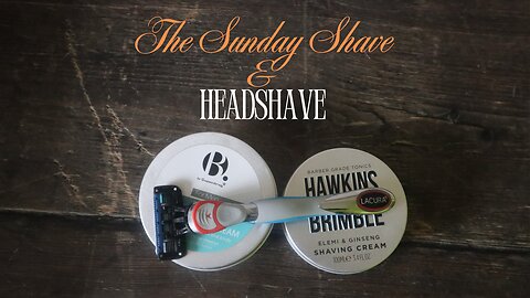Andy's Sunday Shave with Hawkins & Brimble Elemi & Ginseng