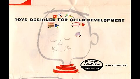 1957 Tonka Toys Look Book #asmr, #relax #chill #toys