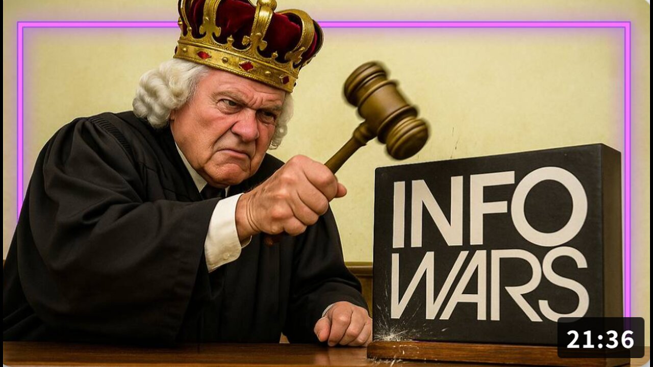 BREAKING: The Supreme Court's Recent Ruling Against Alex Jones Officially Establishes A Judicial Tyranny Where Judges Have The Power Of Kings!