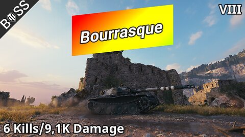 Bat.-Châtillon Bourrasque (6 Kills/9,1K Damage) | World of Tanks