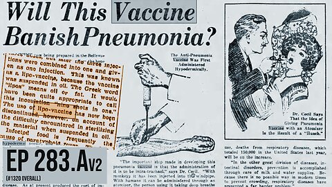 1918 1919 When they learned intramuscular injection was fatally dumb (EP 283.A) Lipovaccine to Nasal