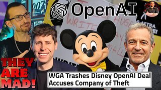 Disney Doubles Down on OpenAI and the WGA is ANGRY!