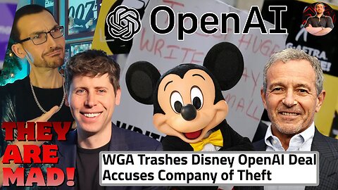 Disney Doubles Down on OpenAI and the WGA is ANGRY!