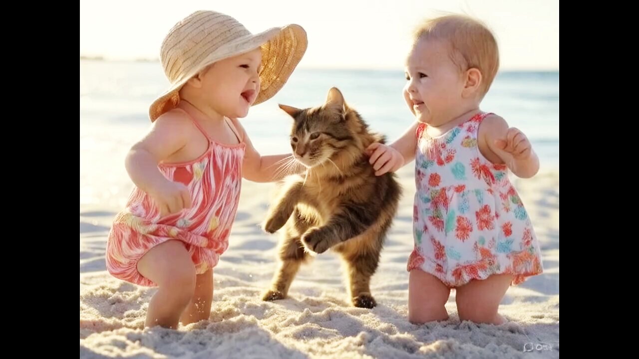 Cat & Baby Breakdance Battle – Who Won? 😹🕺 #ParentingJudge"