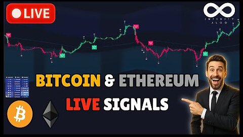 🔴 LIVE Bitcoin & Ethereum Signals – 24/7 Crypto Price Analysis & Trading Predictions