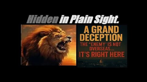 A GRAND DECEPTION. THE ENEMY IS NOT OVERSEAS... ITS RIGHT HERE. (Need Proof ). Mannarino