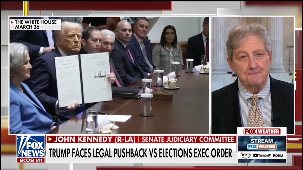 Sen John Kennedy: Dems Against Election Integrity Hate Kids and Dogs!
