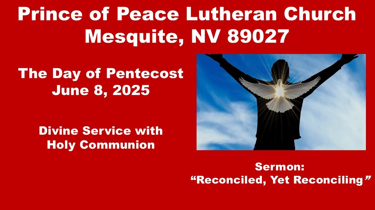 Part 1: Divine Service for the Day Of Pentecost