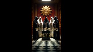 TRUE FREEMASONS TIME TO RISE - THE LODGE IS OPEN.