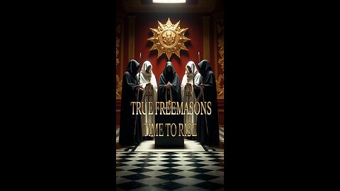 TRUE FREEMASONS TIME TO RISE - THE LODGE IS OPEN.